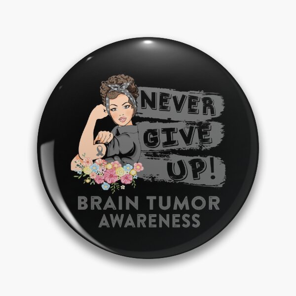 Item preview, Brain Tumor Warrior - Never Give Up! - Support Brain Tumor Warrior Gifts designed and sold by whlrcheryl.