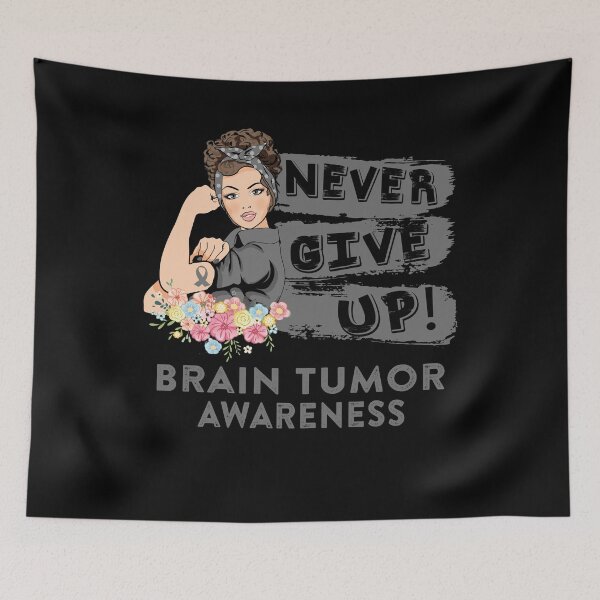 Item preview, Brain Tumor Warrior - Never Give Up! - Support Brain Tumor Warrior Gifts designed and sold by whlrcheryl.