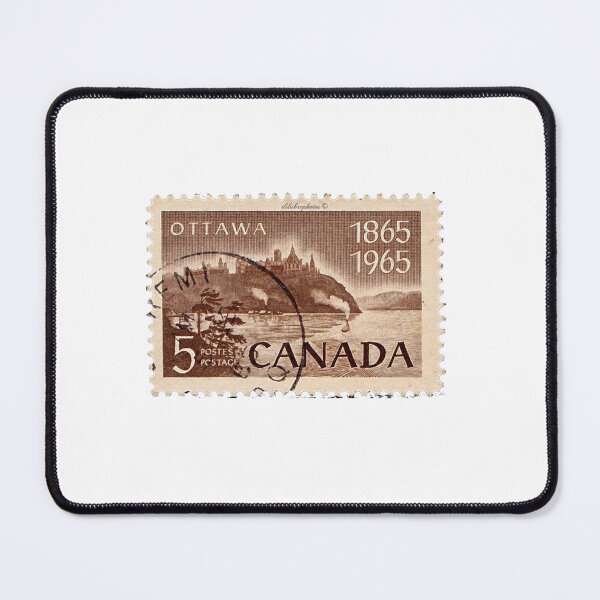 Item preview, canada vintage stamp 1865 designed and sold by ONPINI.