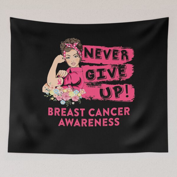 Item preview, Breast Cancer Warrior - Never Give Up! - Support Breast Cancer Warrior Gifts designed and sold by whlrcheryl.