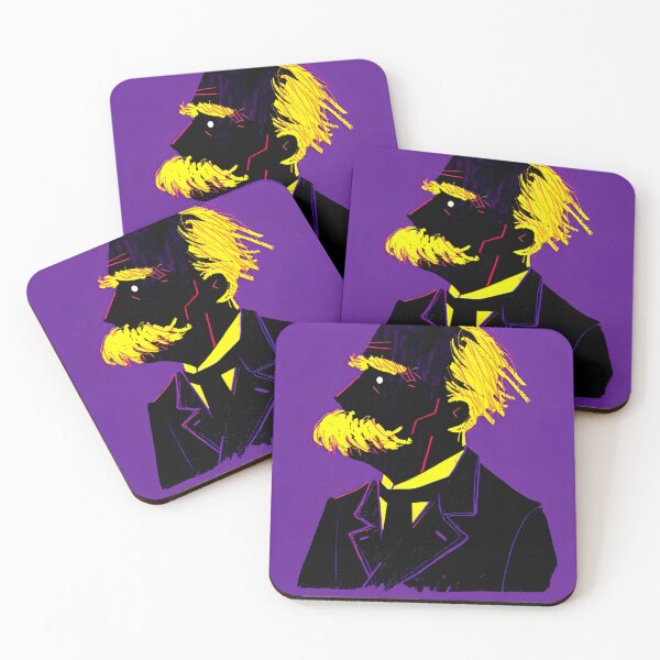 Item preview, Friedrich Nietzsche purple designed and sold by deztees.