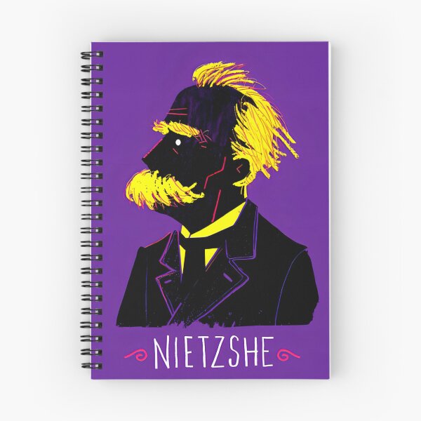 Item preview, Friedrich Nietzsche purple designed and sold by deztees.