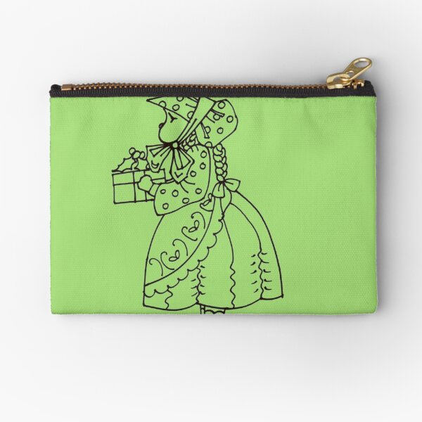 Little bonnet girl Zipper Pouch