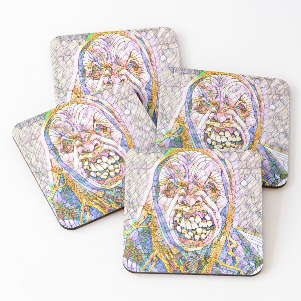 Item preview, Mosaic Style Monster Mask Arrt designed and sold by FlippinTurtles.
