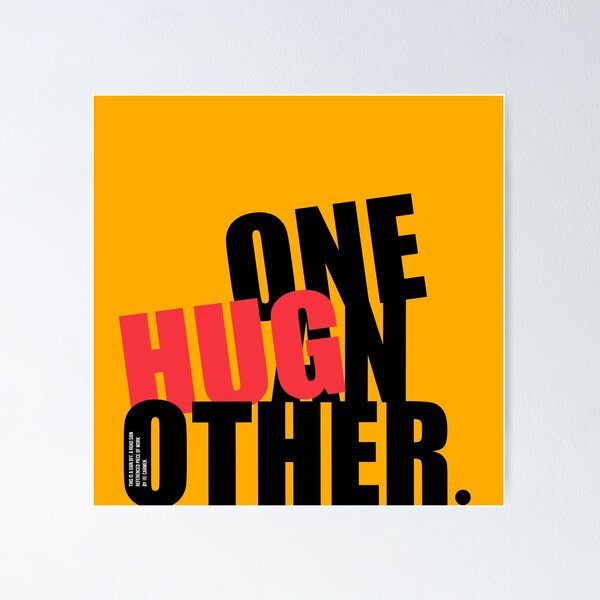 Item preview, Hug One Another SIGN-OFF designed and sold by MAGDALENE CARMEN.