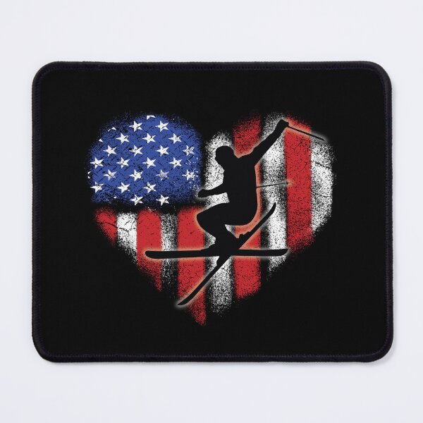 Item preview, I Love Skiing USA designed and sold by GreatWest.