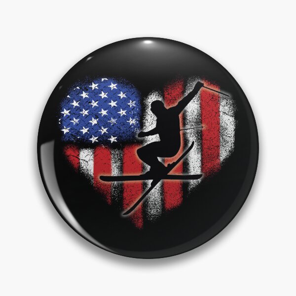 Item preview, I Love Skiing USA designed and sold by GreatWest.