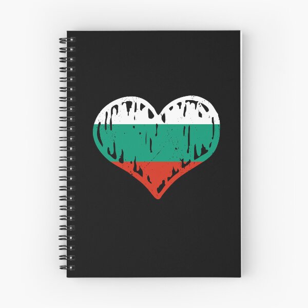 Artikelvorschau, Bulgaria Flag Heart Love entworfen und verkauft von rafaeltto.