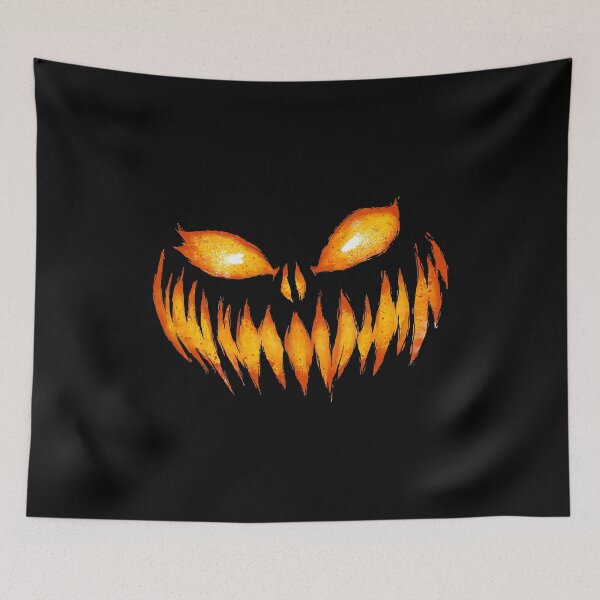 Item preview, Jack O Lantern Scary Carved Pumpkin Face Halloween Costume designed and sold by MalloWilli.
