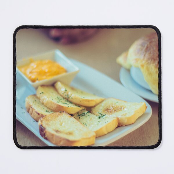 Item preview, Breakfast meal, Garlic Bread and Cream Cheese With Chilli Sauce designed and sold by MyArt23.