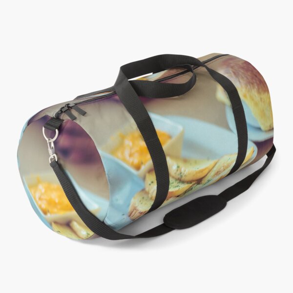 Item preview, Breakfast meal, Garlic Bread and Cream Cheese With Chilli Sauce designed and sold by MyArt23.