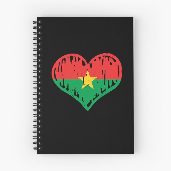 Item preview, Burkina Faso Flag Heart Love designed and sold by rafaeltto.