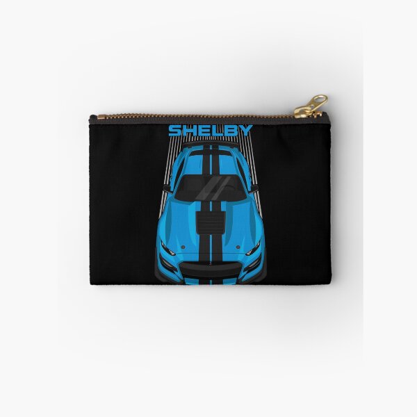 Item preview, Ford Mustang Shelby GT500 2020-2021 - Velocity Blue - Black Stripes  designed and sold by KathleenR67443.
