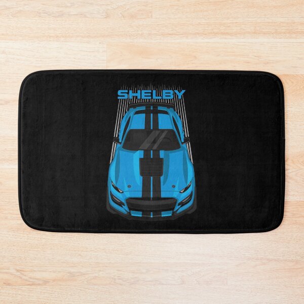 Item preview, Ford Mustang Shelby GT500 2020-2021 - Velocity Blue - Black Stripes  designed and sold by KathleenR67443.