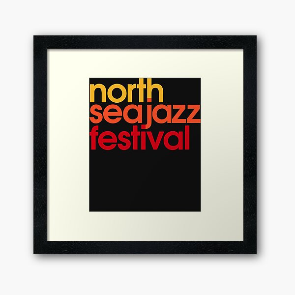 North sea jazz festival Framed Art Print