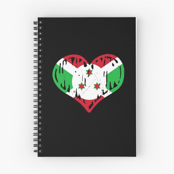 Item preview, Burundi Flag Heart Love designed and sold by rafaeltto.