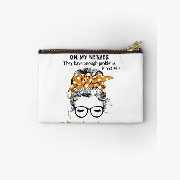 Item preview, Multiple Sclerosis Awareness - Thou Shalt Not Get On My Nerves They Have Enough ProbleMultiple Sclerosis - Mood 24:7 designed and sold by Robbsyn.
