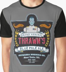 Grand Admiral Thrawn's Blue Pale Ale Graphic T-Shirt