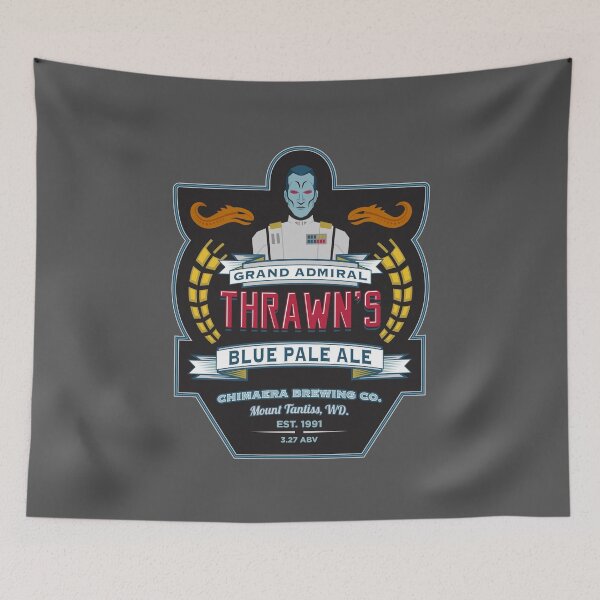 Item preview, Grand Admiral Thrawn's Blue Pale Ale designed and sold by Quire.