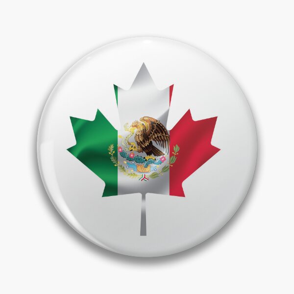 Item preview, Mexican Canadian Pride Flag designed and sold by RahallusNtx.