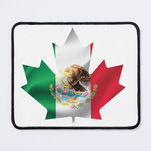 Item preview, Mexican Canadian Pride Flag designed and sold by RahallusNtx.