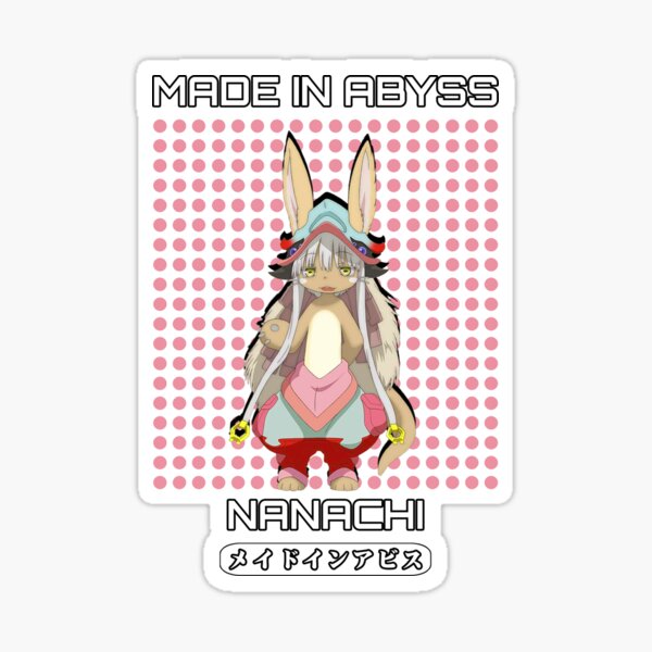 Made In Abyss Nanachi Sticker For Sale By Triangledown Redbubble