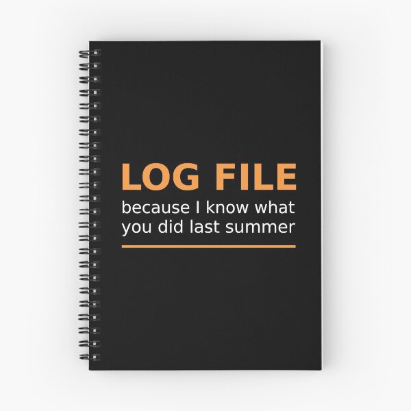 Item preview, log file designed and sold by yourgeekside.
