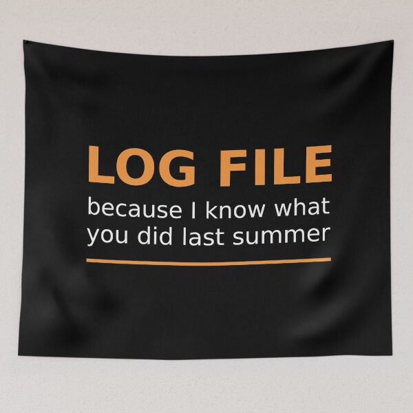 Item preview, log file designed and sold by yourgeekside.