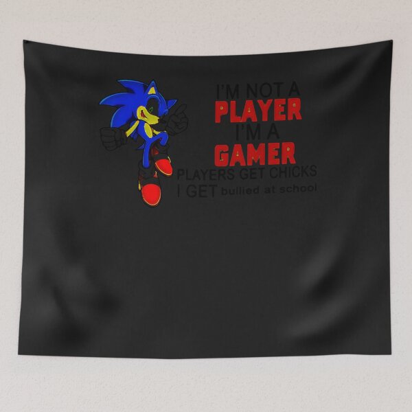 Item preview, Im not a player im a gamer players get chicks designed and sold by Constance45.