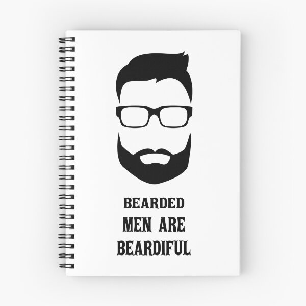 Item preview, BEARDED MEN ARE BEARDIFUL designed and sold by DomGDesign.