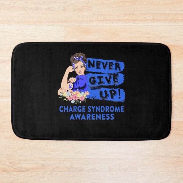 Item preview, Charge Syndrome Warrior - Never Give Up! - Support Charge Syndrome Warrior Gifts designed and sold by whlrcheryl.