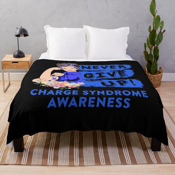 Item preview, Charge Syndrome Warrior - Never Give Up! - Support Charge Syndrome Warrior Gifts designed and sold by whlrcheryl.