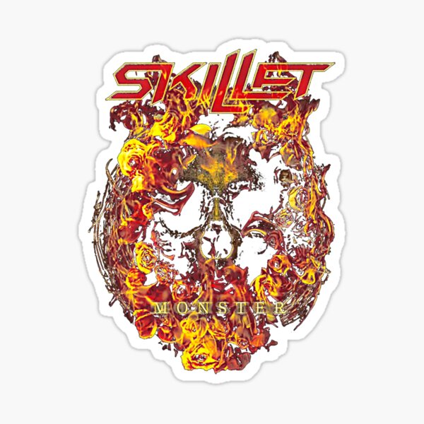"SKILLET BAND" Sticker for Sale by xaftbhuo Redbubble