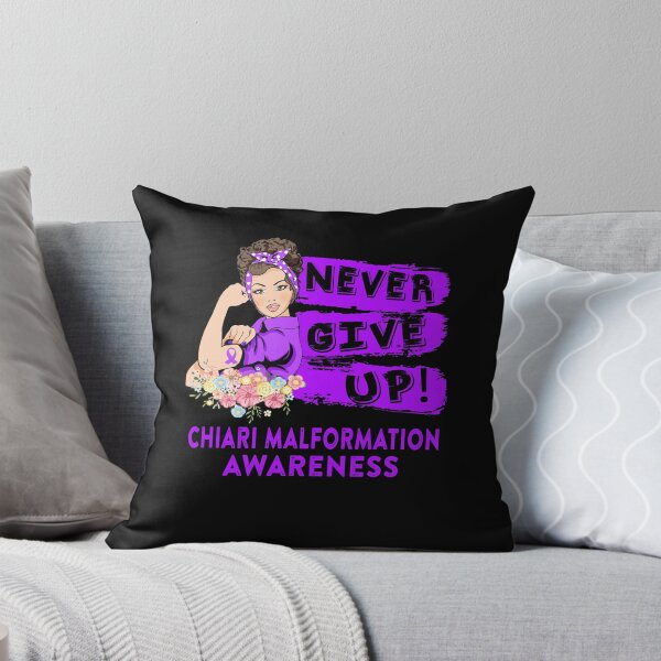 Item preview, Chiari Malformation Warrior - Never Give Up! - Support Chiari Malformation Warrior Gifts designed and sold by whlrcheryl.