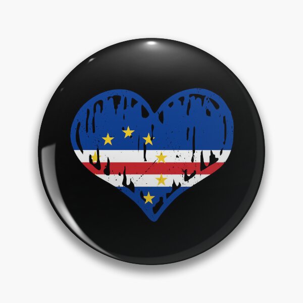 Item preview, Cape Verde Flag Heart Love designed and sold by rafaeltto.