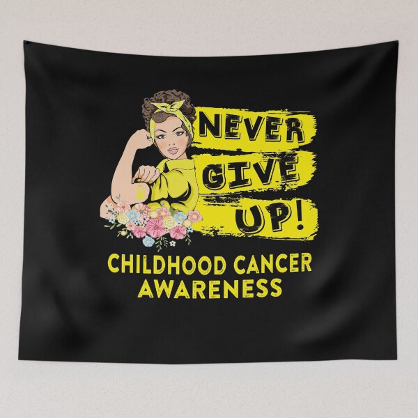 Item preview, Childhood Cancer Warrior - Never Give Up! - Support Childhood Cancer Warrior Gifts designed and sold by whlrcheryl.