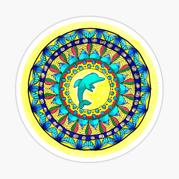 Intention Mandala: Communication Sticker