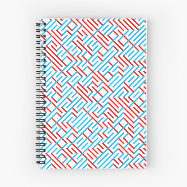 Item preview, Impossible Red/Blue Maze designed and sold by brutal-world.