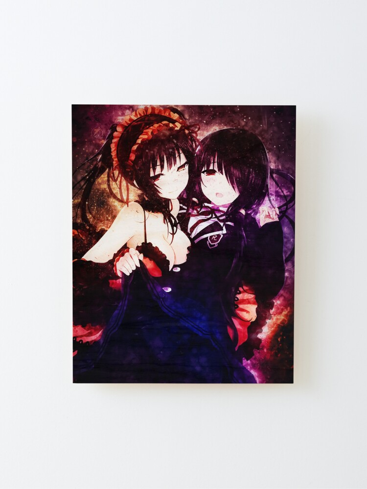  Tina Art Date a live Tokisaki Kurumi Anime Funny Large Framed  Poster with hooks 24x36 INCH: Posters & Prints