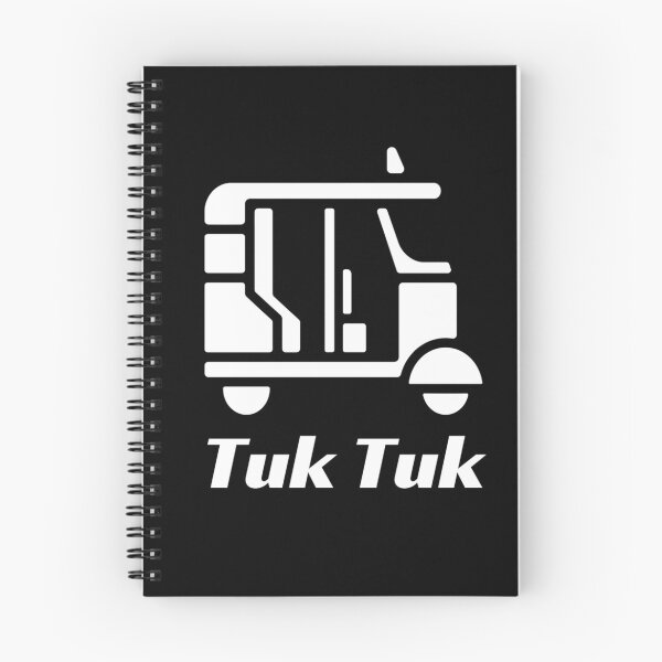 Item preview, Tuk Tuk White design with black background designed and sold by dineshshop1.