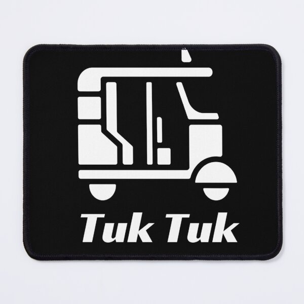 Item preview, Tuk Tuk White design with black background designed and sold by dineshshop1.
