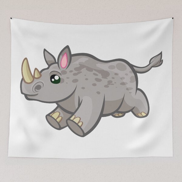 Item preview, Rhino running designed and sold by fourretout.