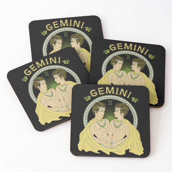 Item preview, Gemini God Twin design on black background version designed and sold by mbuz90.