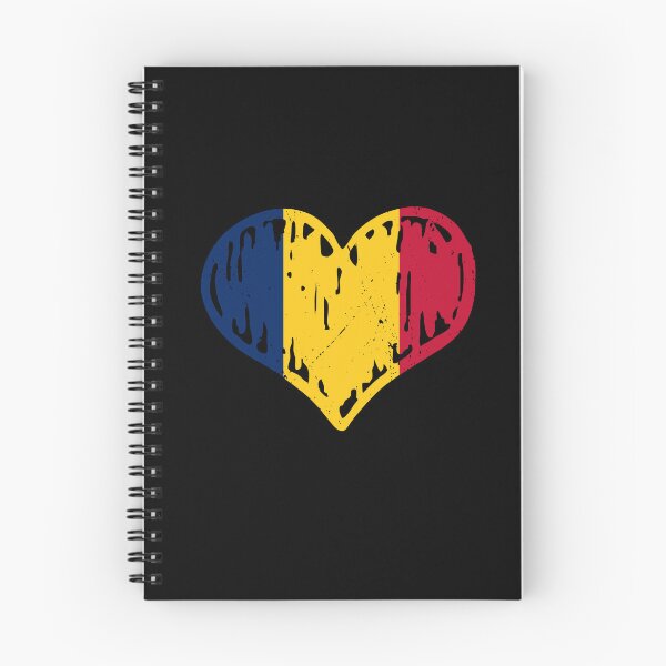 Item preview, Chad Republic Flag Heart Love designed and sold by rafaeltto.