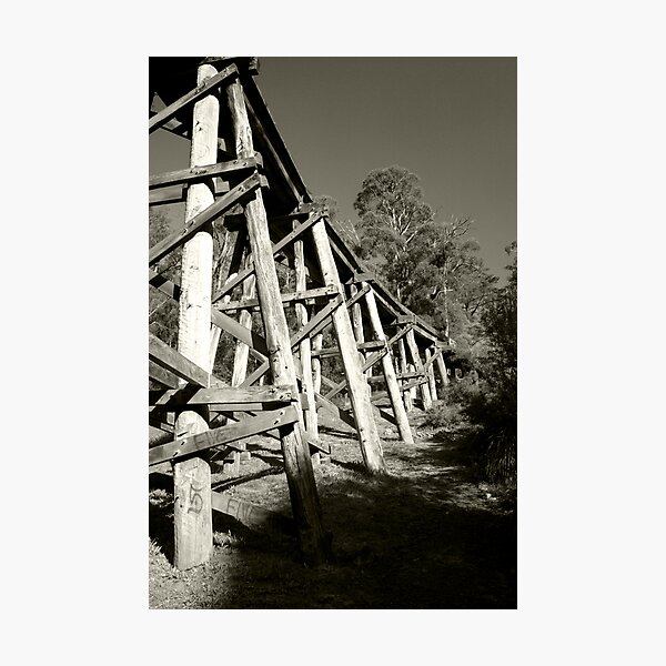 Item preview, Below the Old Selby Rail Bridge designed and sold by Andrew Schweitzer.