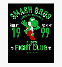 Yoshi Island Fighter Photographic Print