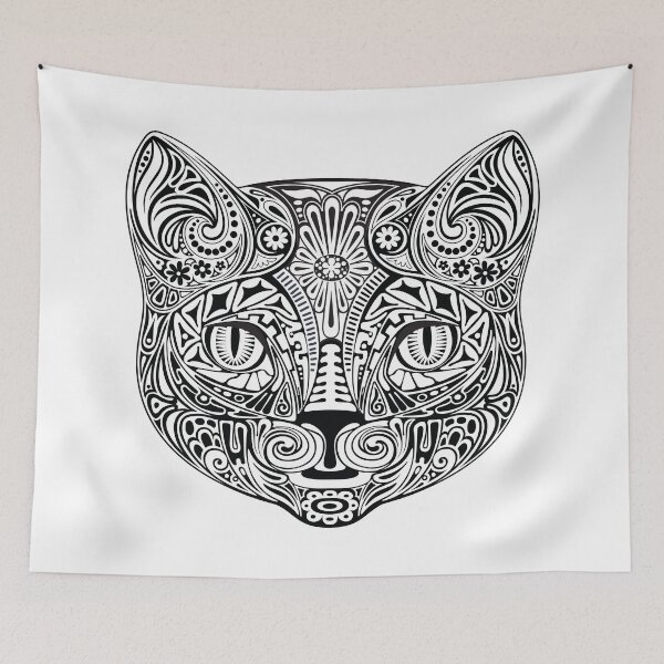 Item preview, Black And White Cat designed and sold by traumfaenger.