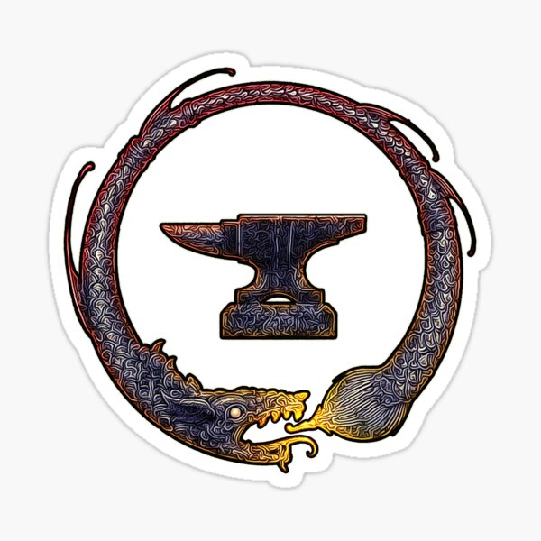 Item preview, Iron Dragon Rock Blacksmith designed and sold by Runninghead.