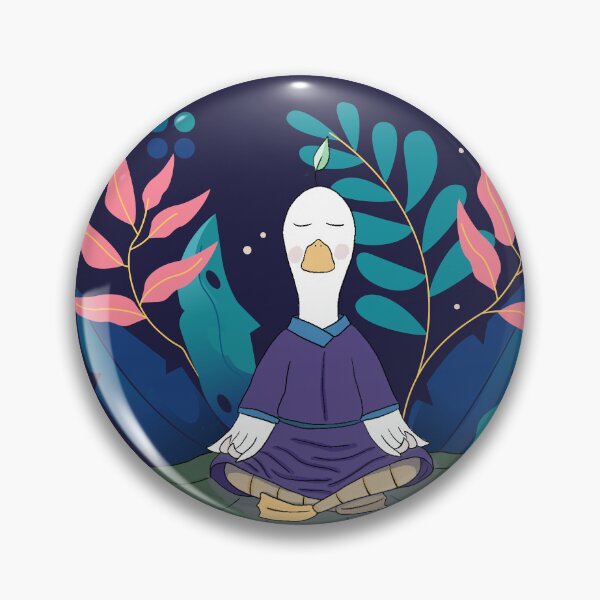 Artikelvorschau, Meditation Blue Master Doo Doo Ente entworfen und verkauft von LaartStudio.