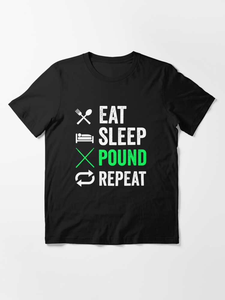 We love to pound - Pound Fitness Workout - Pound Fitness - T-Shirt